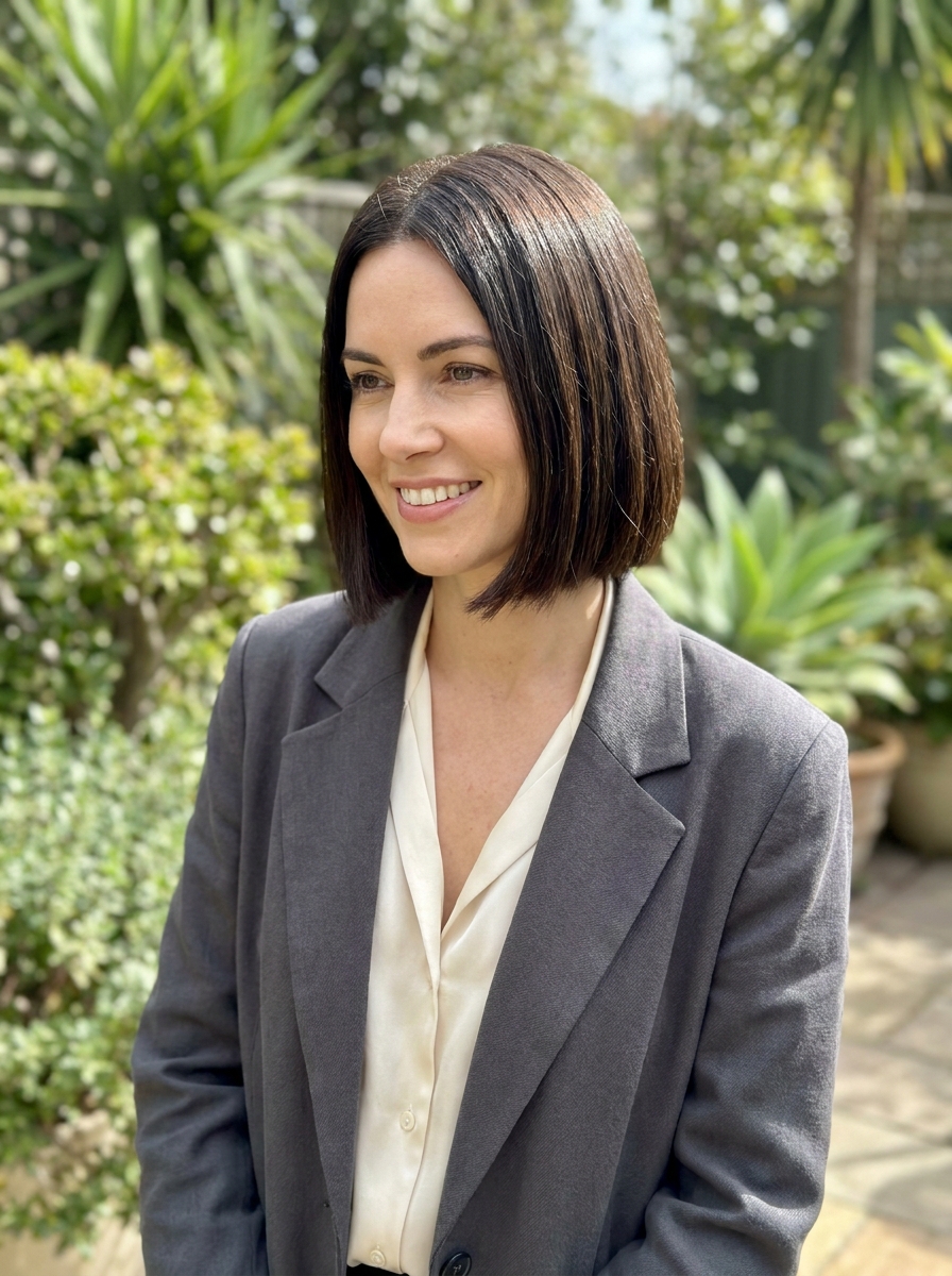 Eleganter kurzer Bob für jeden Tag als freche kurze Bob Frisuren Inspiration 2026